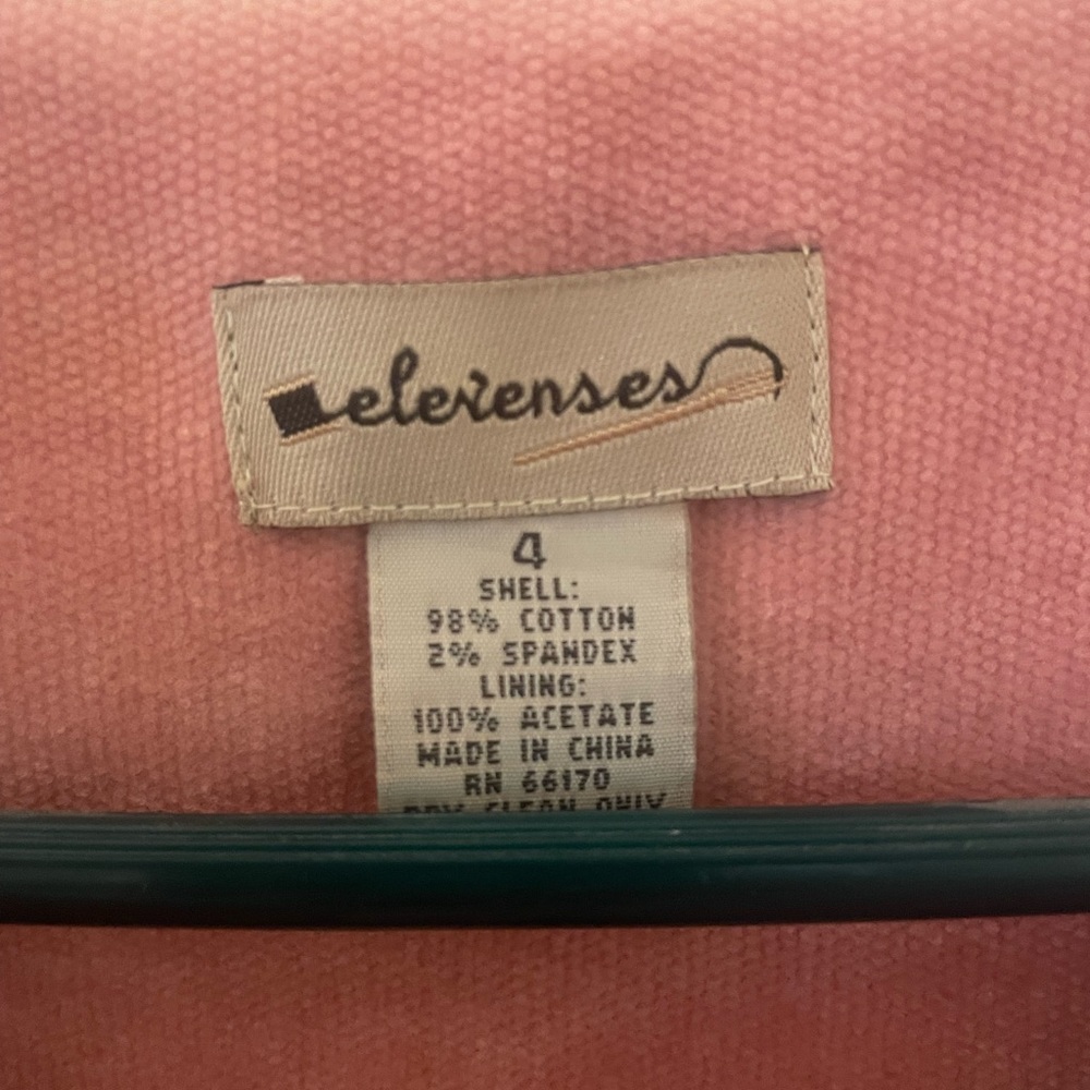 Elevenses Pink Button-Up Coat - Picture 3 of 5
